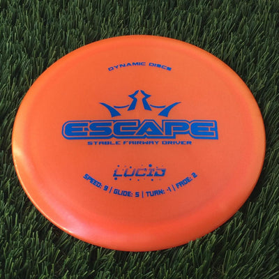 Dynamic Discs Lucid Glimmer Escape - 175g - Translucent Orange