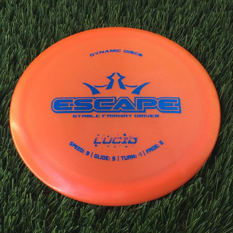 Dynamic Discs Lucid Glimmer Escape - 175g - Translucent Orange