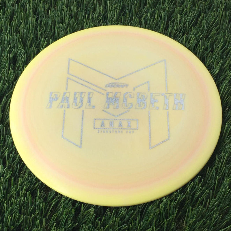 Discraft ESP Anax with Paul McBeth - Large PM Logo Stamp - 159g Pale Yellow