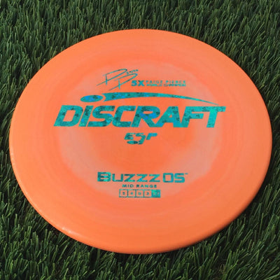 Discraft ESP BuzzzOS with PP 29190 5X Paige Pierce World Champion Stamp - 176g Orange