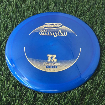 Innova Champion TL with Circle Fade Stock Stamp - 171g - Translucent Blue