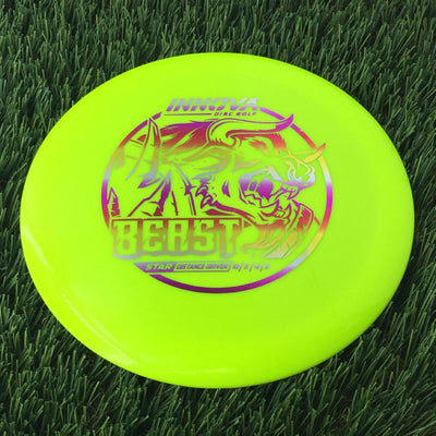 Innova Star Beast with Burst Logo Stock Stamp - 169g Neon Green