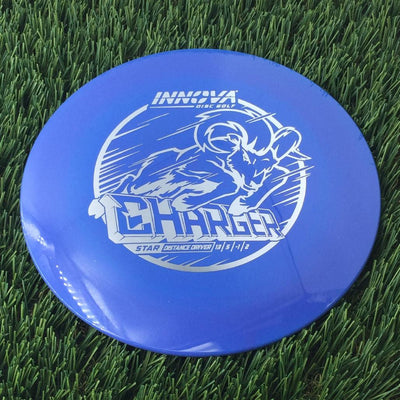 Innova Star Charger with Burst Logo Stock Stamp - 175g Blue