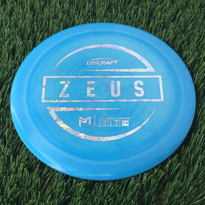 Discraft ESP Zeus with PM Logo Stock Stamp Stamp - 172g Blue