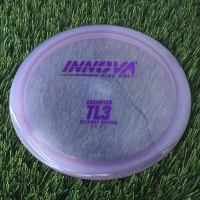 Innova Champion TL3 with Burst Logo Stock Stamp - 166g - Translucent Muted Purple