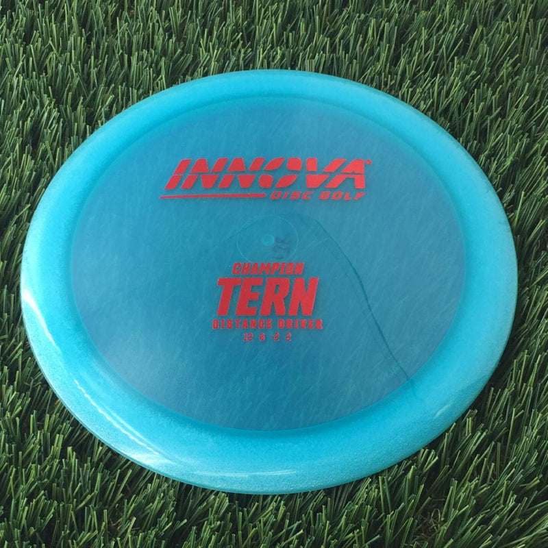 Innova Champion Tern with Burst Logo Stock Stamp - 138g - Translucent Turquoise Blue