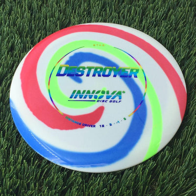 Innova Star I-Dye Destroyer with Burst Logo Stock Stamp - 169g Dyed