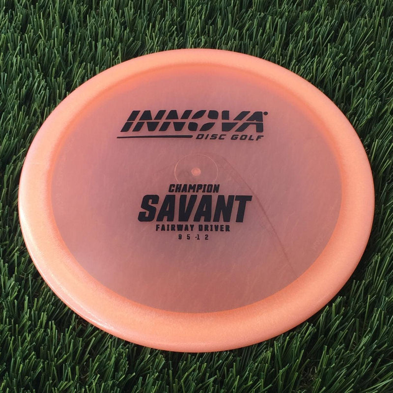 Innova Champion Savant with Burst Logo Stock Stamp - 159g - Translucent Pink