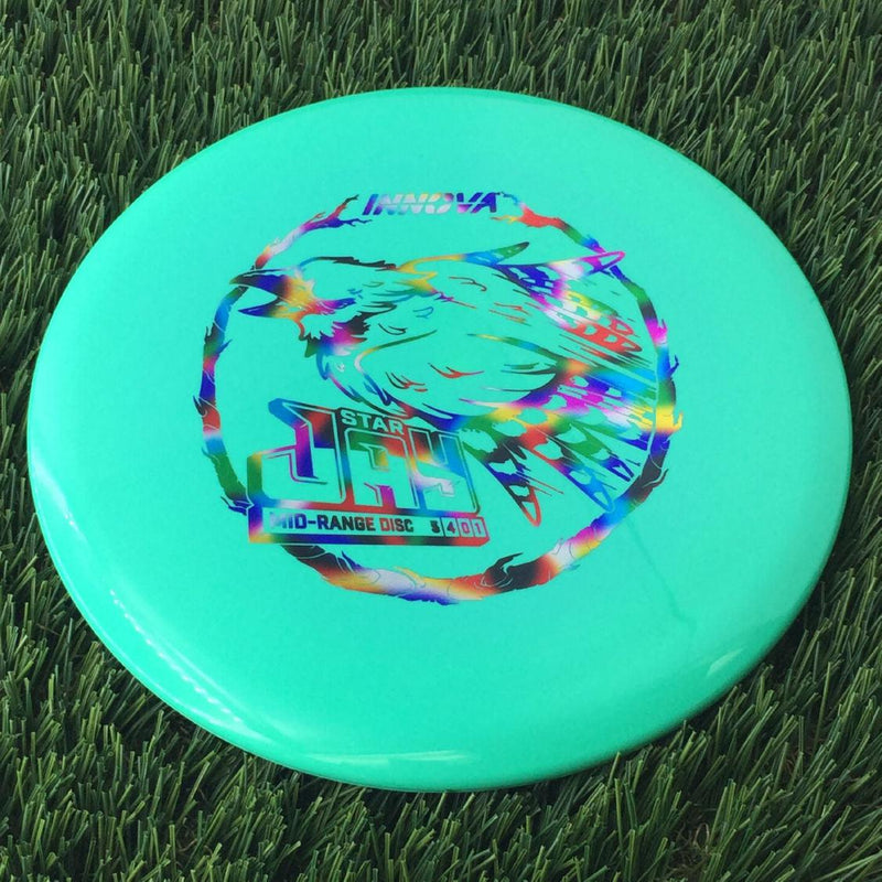 Innova Star Jay with Burst Logo Stock Stamp - 180g Teal Green