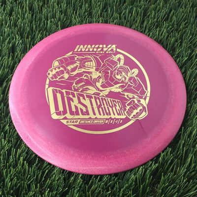 Innova Star Destroyer with Burst Logo Stock Stamp - 140g Muted Pink