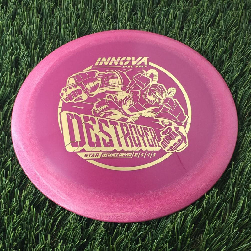 Innova Star Destroyer with Burst Logo Stock Stamp - 140g Muted Pink