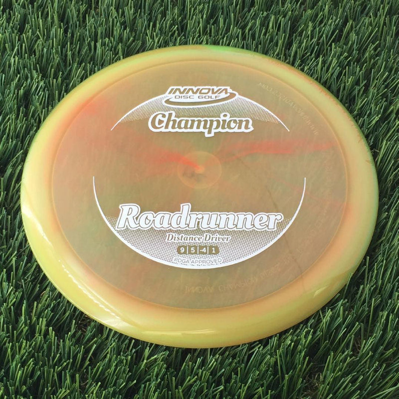 Innova Champion Roadrunner with Circle Fade Stock Stamp - 172g - Translucent Muted Orange