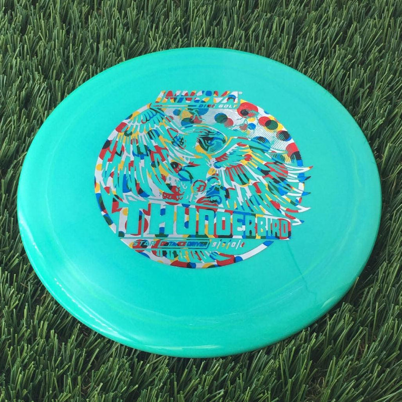 Innova Star Thunderbird with Burst Logo Stock Character Stamp - 171g Teal Green