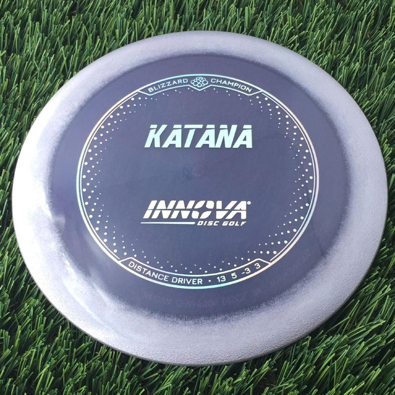 Innova Champion Blizzard Katana with Burst Logo Stock Stamp - 158g - Translucent Muted Purple