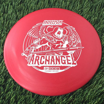 Innova DX Archangel with Burst Logo Stock Stamp - 170g Red