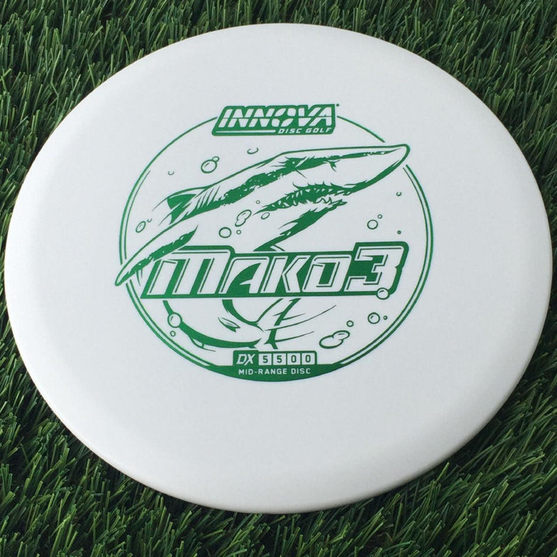 Innova DX Mako3 with Burst Logo Stock Stamp - 175g White