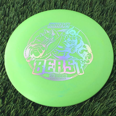 Innova DX Beast with Burst Logo Stock Stamp - 169g Green