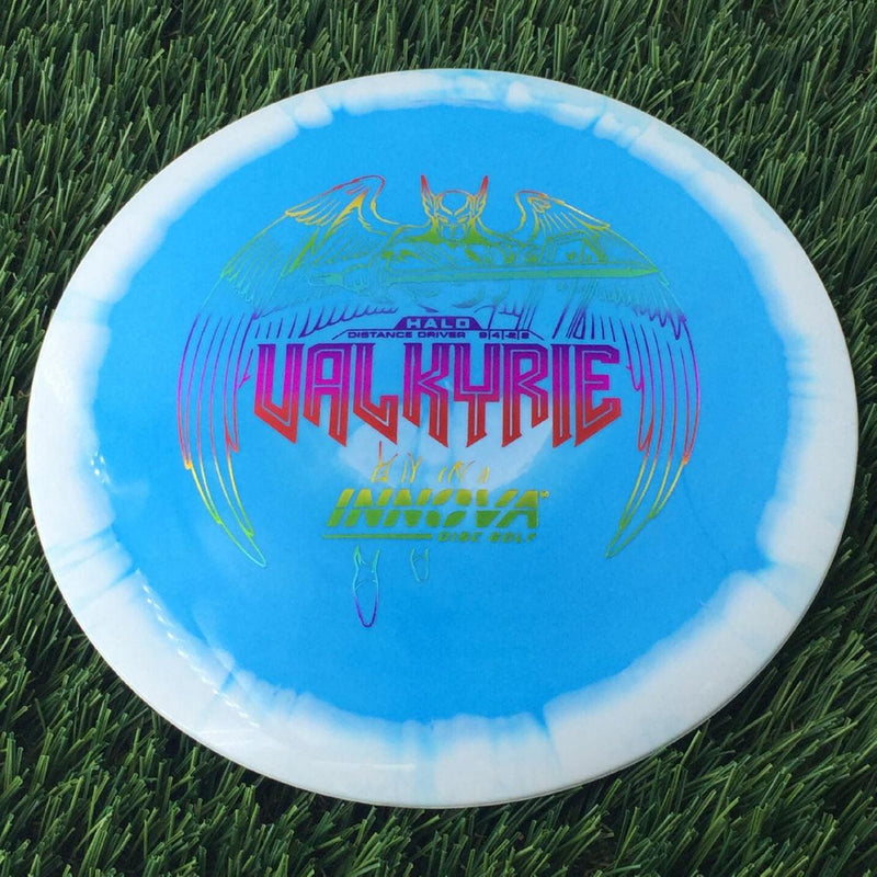 Innova Halo Star Valkyrie with Burst Logo Stock Stamp - 167g Blue