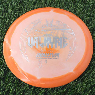 Innova Halo Star Valkyrie with Burst Logo Stock Stamp - 168g Orange