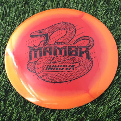 Innova Halo Star Mamba with Burst Logo Stock Stamp - 168g Orangish Red