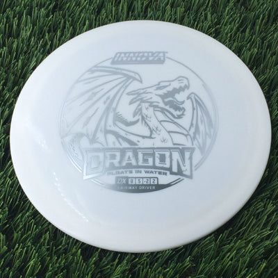 Innova DX Dragon with Burst Logo Stock Stamp - 160g White