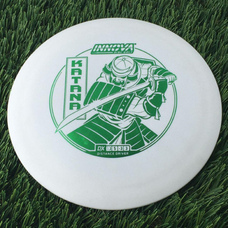 Innova DX Katana with Burst Logo Stock Stamp - 163g White