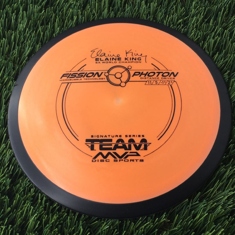 MVP Fission Photon with Elaine King 5x World Champion Stamp - 167g Orange