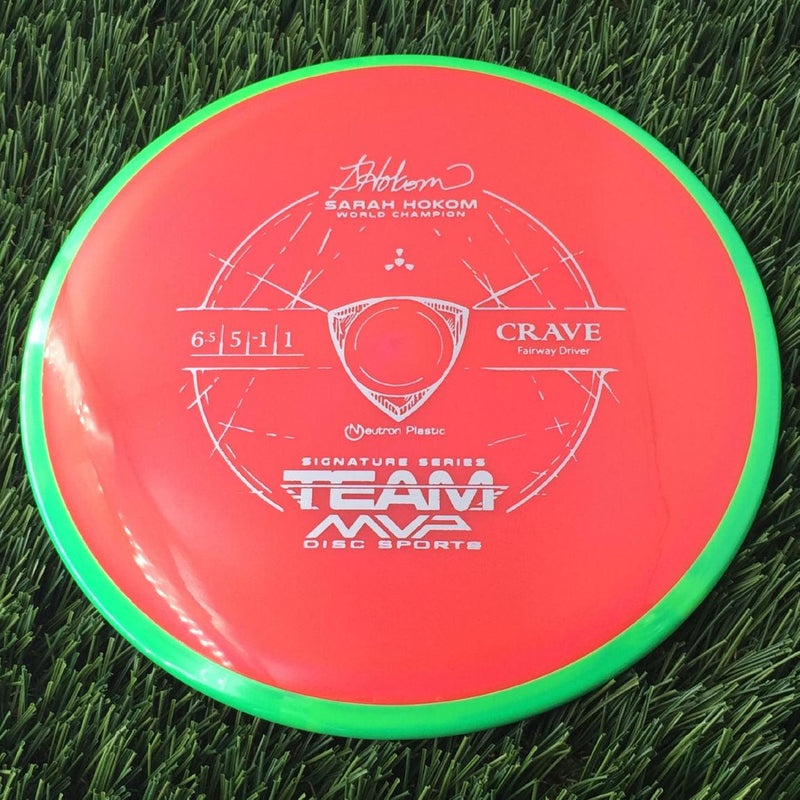 Axiom Neutron Crave with Sarah Hokom World Champion Signature Series Team MVP Stamp - 158g Pink