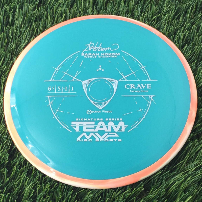 Axiom Neutron Crave with Sarah Hokom World Champion Signature Series Team MVP Stamp - 158g Teal Green