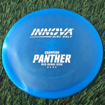 Innova Champion Panther with Burst Logo Stock Stamp - 170g - Translucent Blue