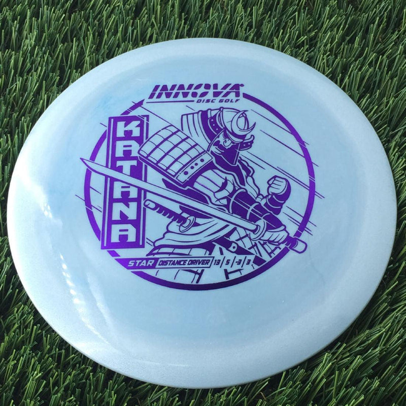 Innova Star Katana with Burst Logo Stock Stamp - 150g Light Blue