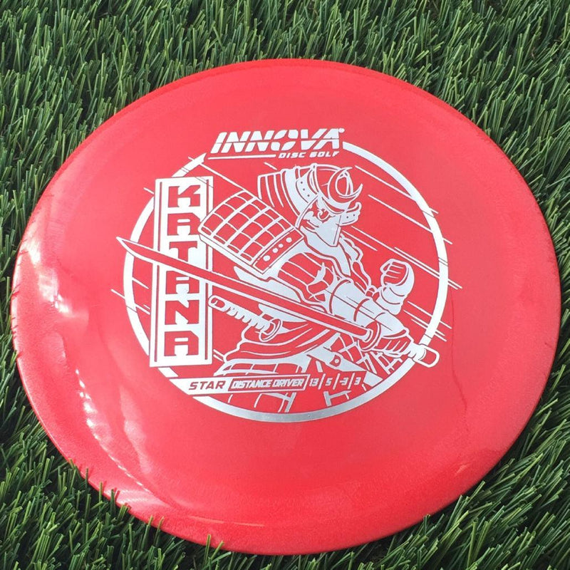 Innova Star Katana with Burst Logo Stock Stamp - 136g Red