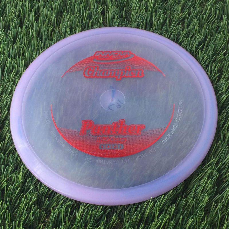 Innova Champion Panther with Circle Fade Stock Stamp - 167g - Translucent Muted Purple