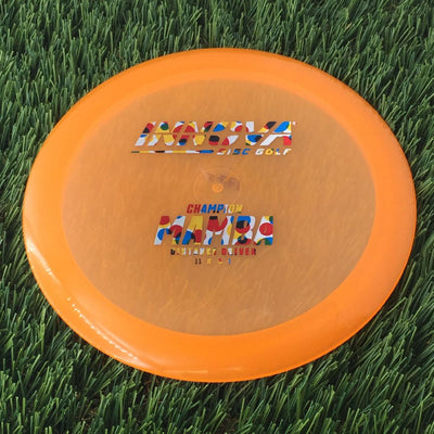 Innova Champion Mamba with Burst Logo Stock Stamp - 175g - Translucent Orange