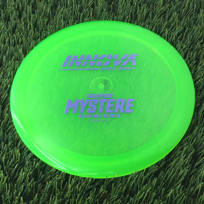 Innova Champion Mystere with Burst Logo Stock Stamp - 168g - Translucent Green