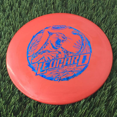 Innova Gstar Leopard with Burst Logo Stock Stamp - 170g Red