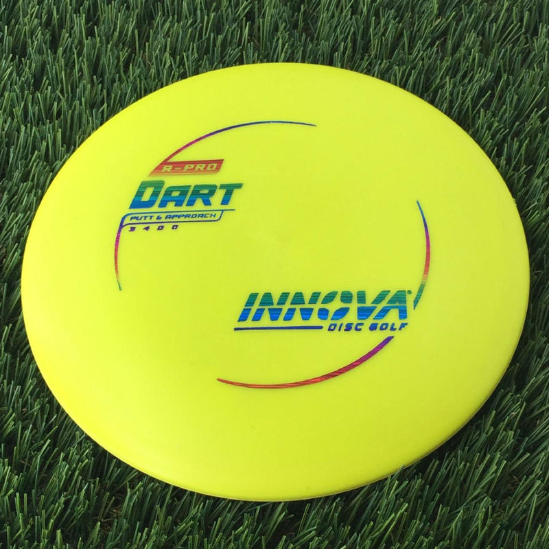 Innova R-Pro Dart with Burst Logo Stock Stamp - 168g Yellow