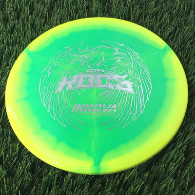 Innova Halo Star Roc3 with Burst Logo Stock Stamp - 176g Teal Yellow