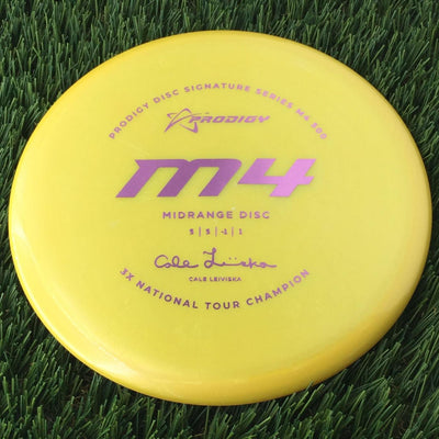 Prodigy 500 M4 with 2022 Signature Series Cale Leiviska - 3X National Tour Champion Stamp - 177g Yellow