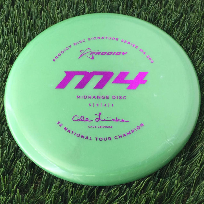 Prodigy 500 M4 with 2022 Signature Series Cale Leiviska - 3X National Tour Champion Stamp - 177g Green