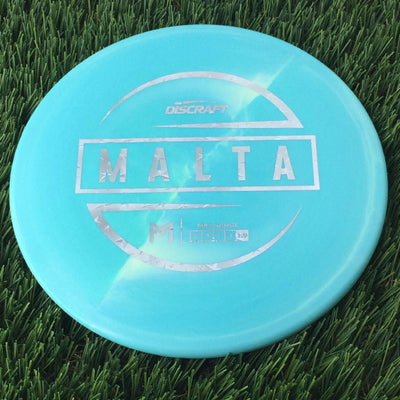 Discraft ESP Malta with PM Logo Stock Stamp Stamp - 169g Turquoise Blue