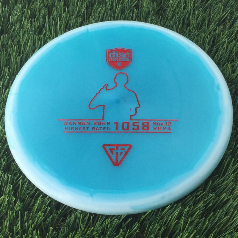 Discmania Horizon C-Line Color Glow P3X with Gannon Buhr - Highest Rated 1058 - Nov 12, 2024 - GB Logo Stamp - 176g - Translucent Bluish White