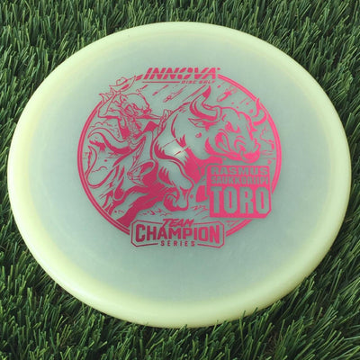 Innova Proto Glow Champion Toro with Rasmus Saukkoriipi Team Champion Series 2025 Stamp - 175g - Translucent Glow