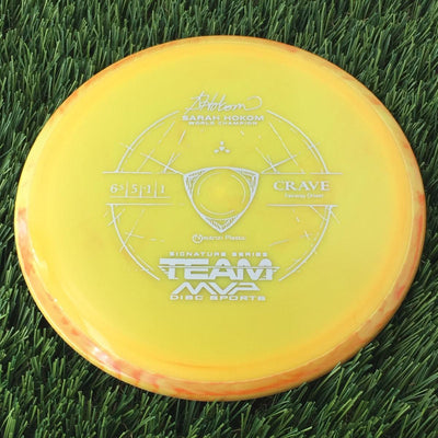 Axiom Neutron Crave with Sarah Hokom World Champion Signature Series Team MVP Stamp - 173g Light Orange