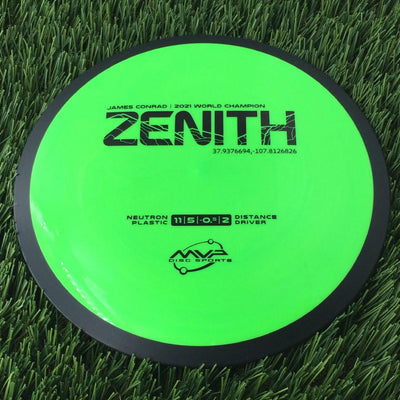 MVP Neutron Zenith with James Conrad | 2021 World Champion Stamp - 168g Green