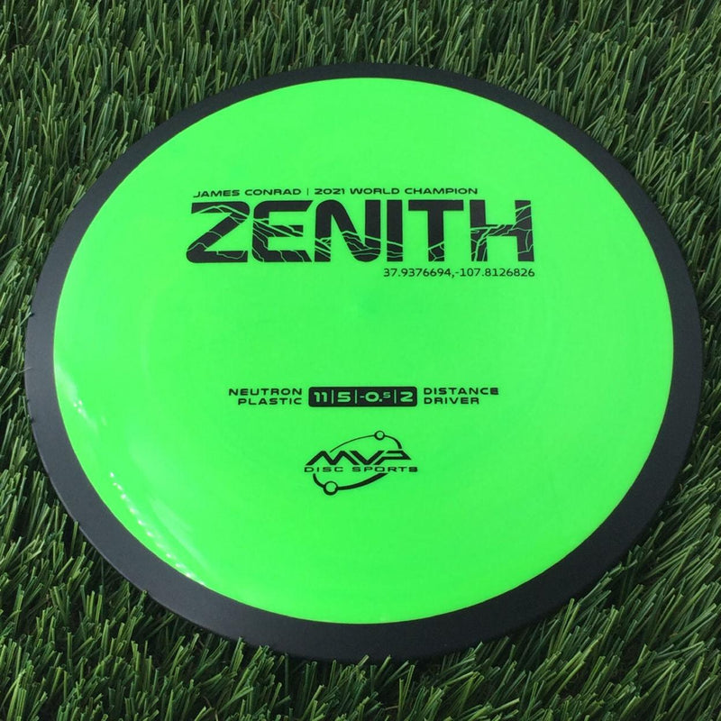 MVP Neutron Zenith with James Conrad | 2021 World Champion Stamp - 168g Green