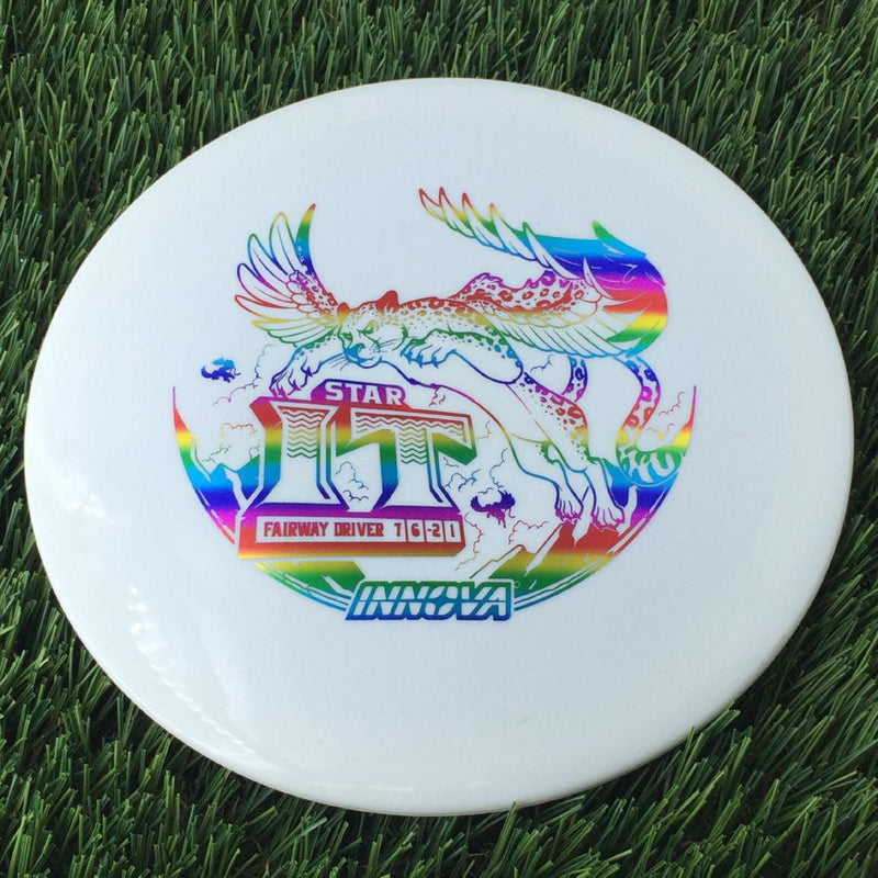 Innova Star IT with Burst Logo Stock Stamp - 169g White