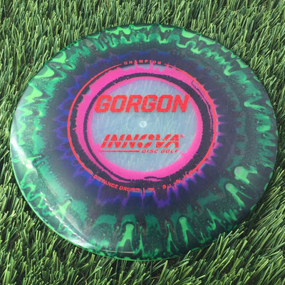 Innova Champion I-Dye Gorgon with Burst Logo Stock Stamp - 171g - Translucent Dyed