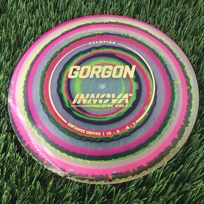 Innova Champion I-Dye Gorgon with Burst Logo Stock Stamp - 171g - Translucent Dyed