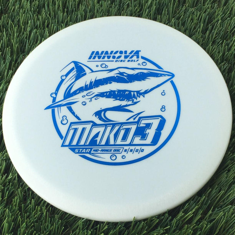 Innova Star Mako3 with Burst Logo Stock Stamp - 136g White